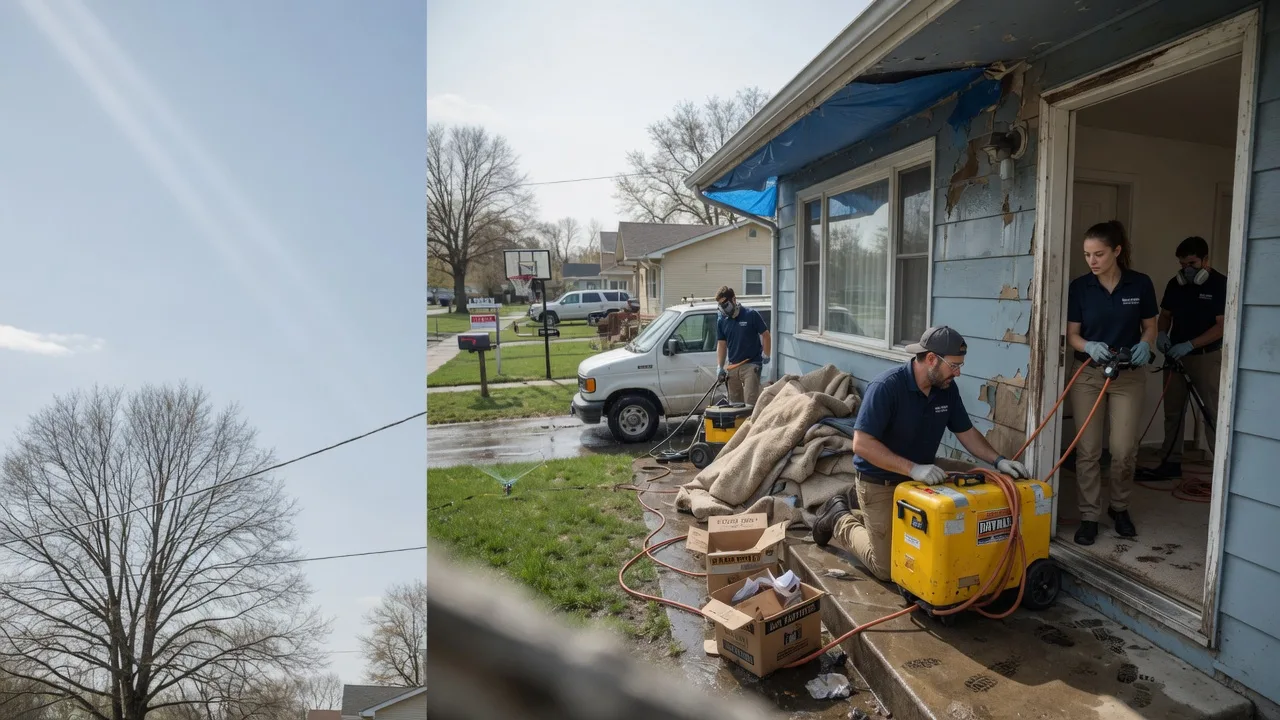 Basement Flood Cleanup in Morgantown, PA near me